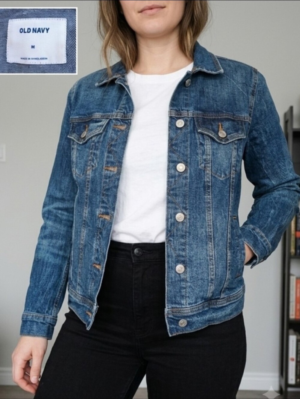 Old Navy Denim Jacket – Medium – Classic Blue Wash